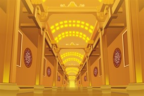 flash无限循环仿3D空间效果